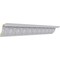 Ekena Millwork 5 1/8"H x 6"P x 7 7/8"F x 94 1/2"L, (3 3/8" Repeat), Egg and Dart Crown Moulding MLD05X06X07EG - alternate 2